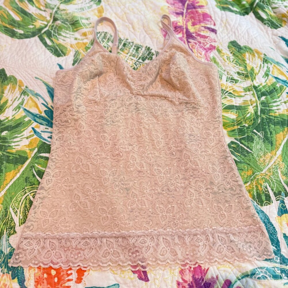 Bali Lace ‘N Smooth Shaping Cami Rose Size XL - Picture 5 of 10